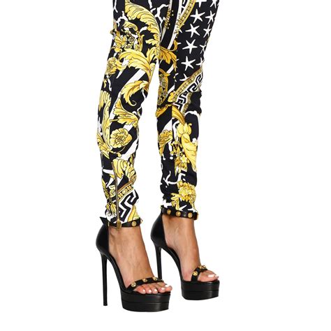 versace women's nighty|Versace pants for women.